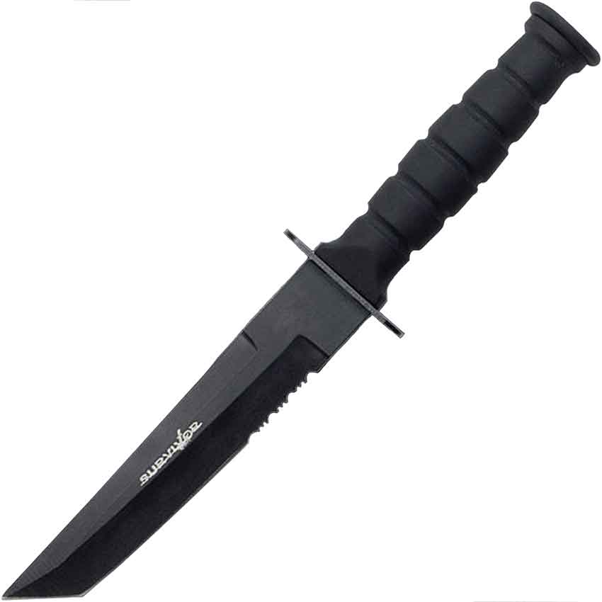 Buy LARGE TACTICAL SURVIVAL KNIFE BARRACUDA 3 O2 TD