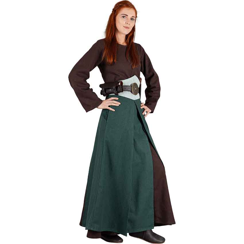 Long Viking Maiden Dress - Medieval Collectibles