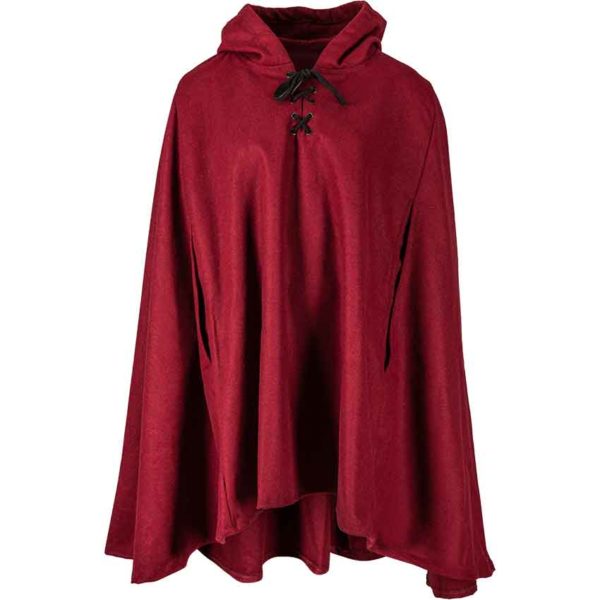 Raven Wool Cloak