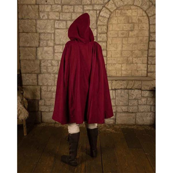 Raven Wool Cloak