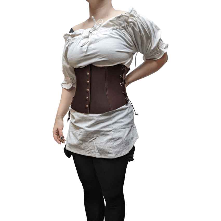 Women Corset Belt Waist Belt Steampunk Underbust Corset Gothic Medieval 