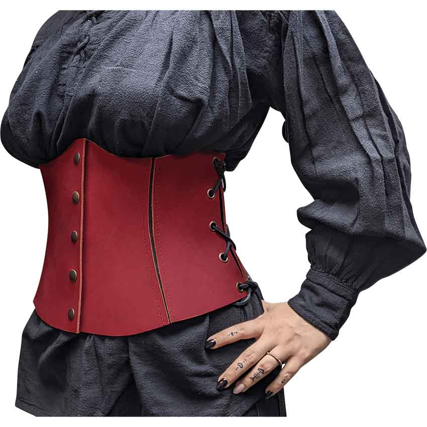 Women Corset Belt Waist Belt Steampunk Underbust Corset Gothic Medieval 