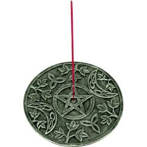 Pentacle Disk Incense Burner