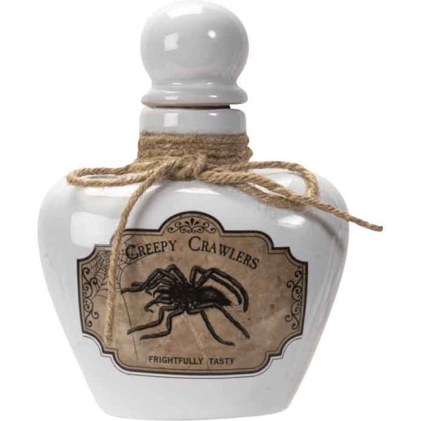 Creepy Crawlers Ceramic Bottle