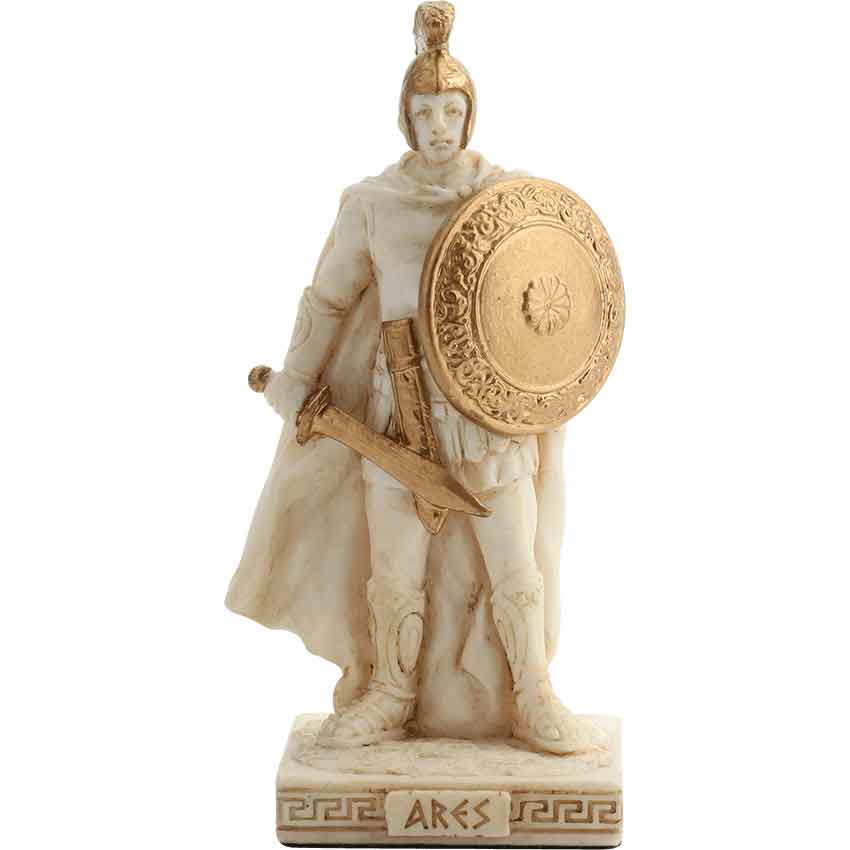 ares greek god of war shield