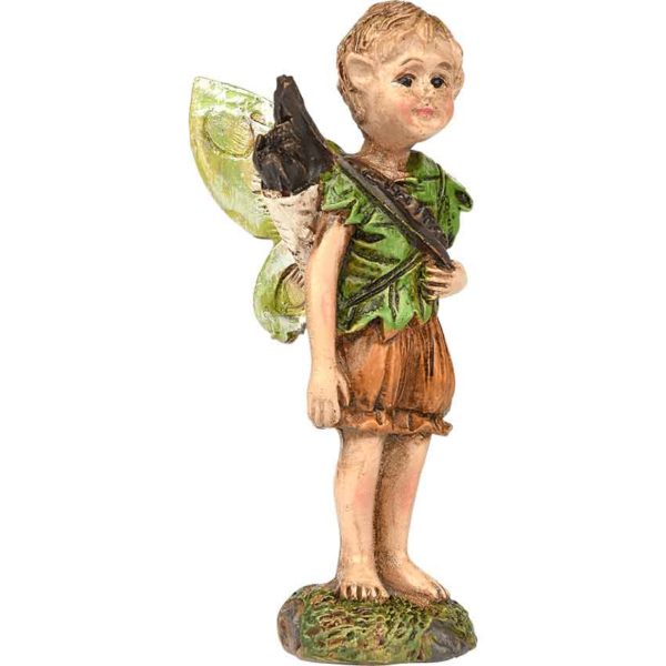 Mini Fairy Archer Child Statue