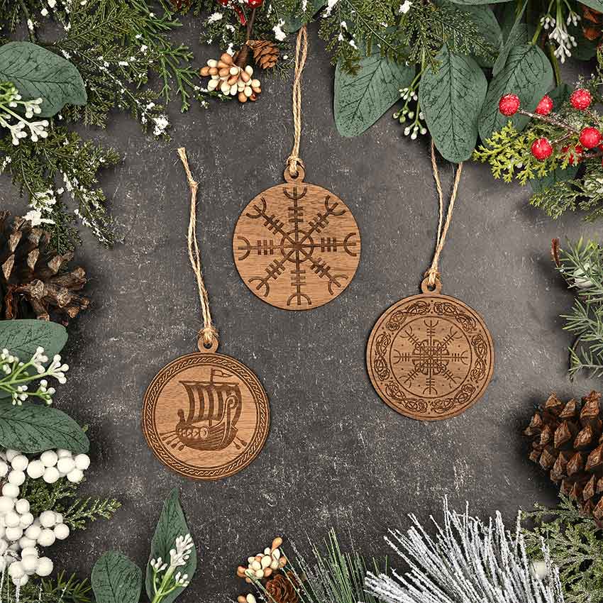 Viking Ornament Set - Medieval Collectibles