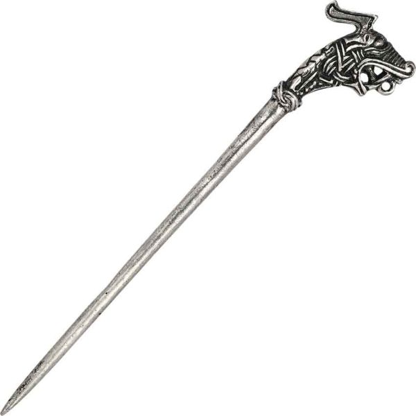 Hedeby Dragon Head Viking Pin