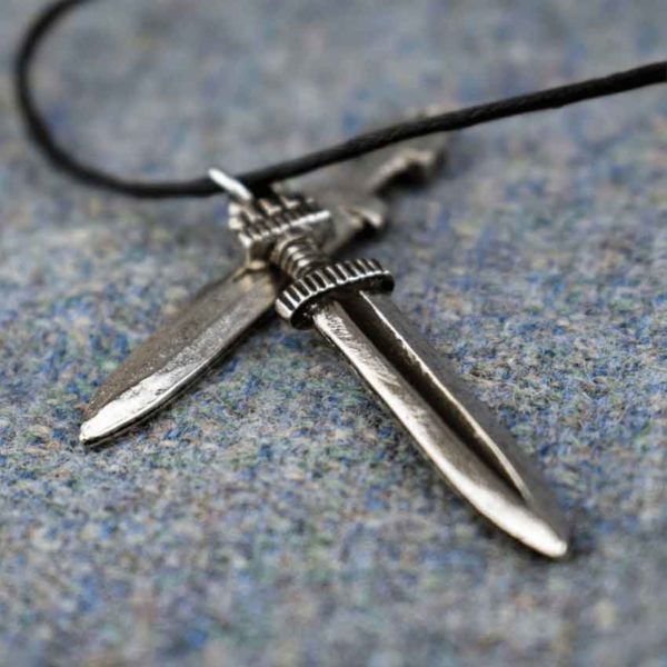 Viking Sword Necklace - Pewter