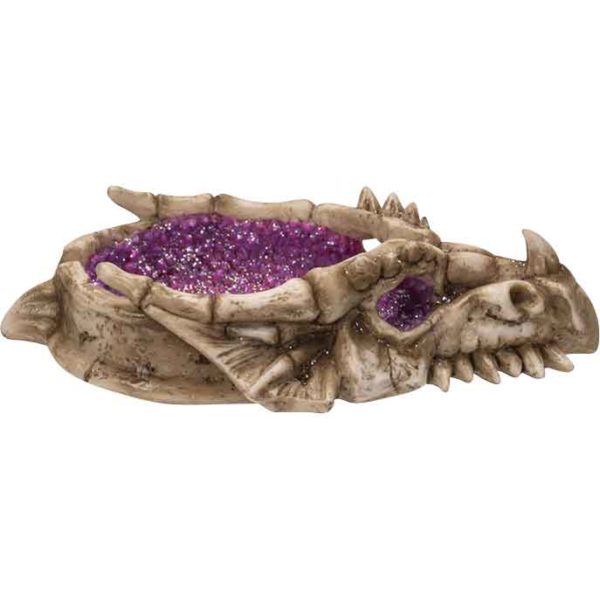 Dragon Skull Crystal Ashtray