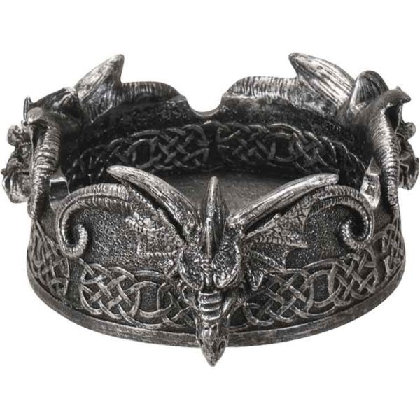 Horned Dragon Celtic Ashtray