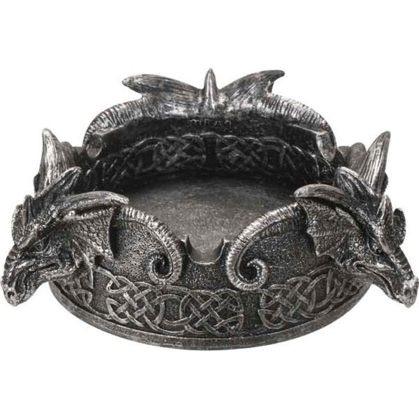 Horned Dragon Celtic Ashtray