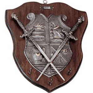 Mini Shield and Daggers Key Hanger