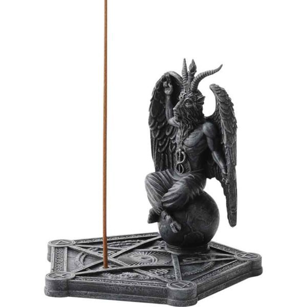 Baphomet Pentagram Incense Burner