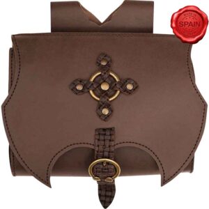 Medieval Fantasy Handcrafted Leather Belt Bag