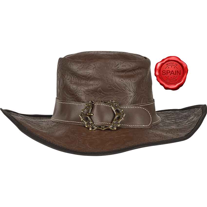 New Era Leather Wide Brim Hats for Men for sale