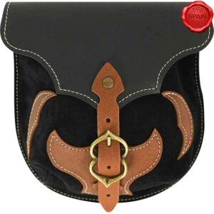 Barbarian Warrior Leather Belt Bag