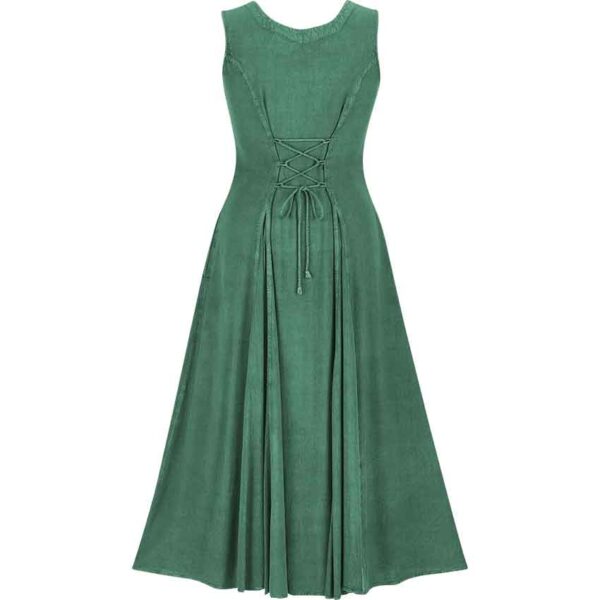 Trinity Celtic Fantasy Dress - Green Jade