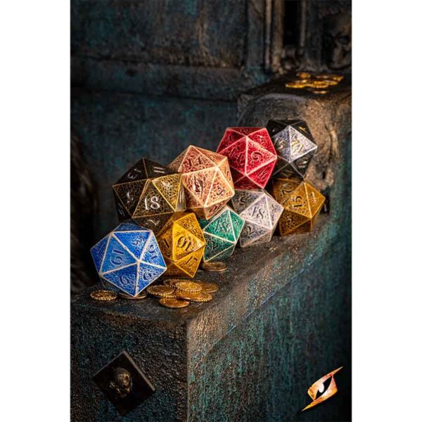 D20 LARP Dice - Blue