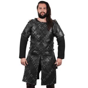 Medieval Leather Coat-of-Plates - Costumes and Collectibles