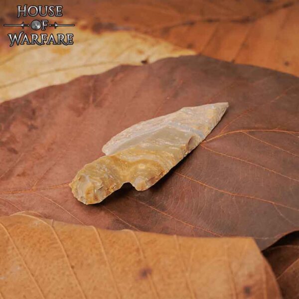 Primitive Stone Stemmed Arrowhead