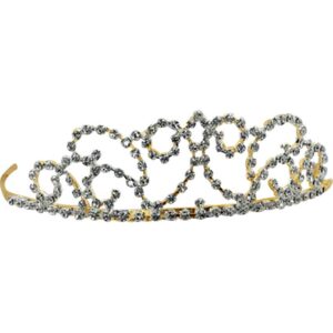 Curl Rhinestone Tiara