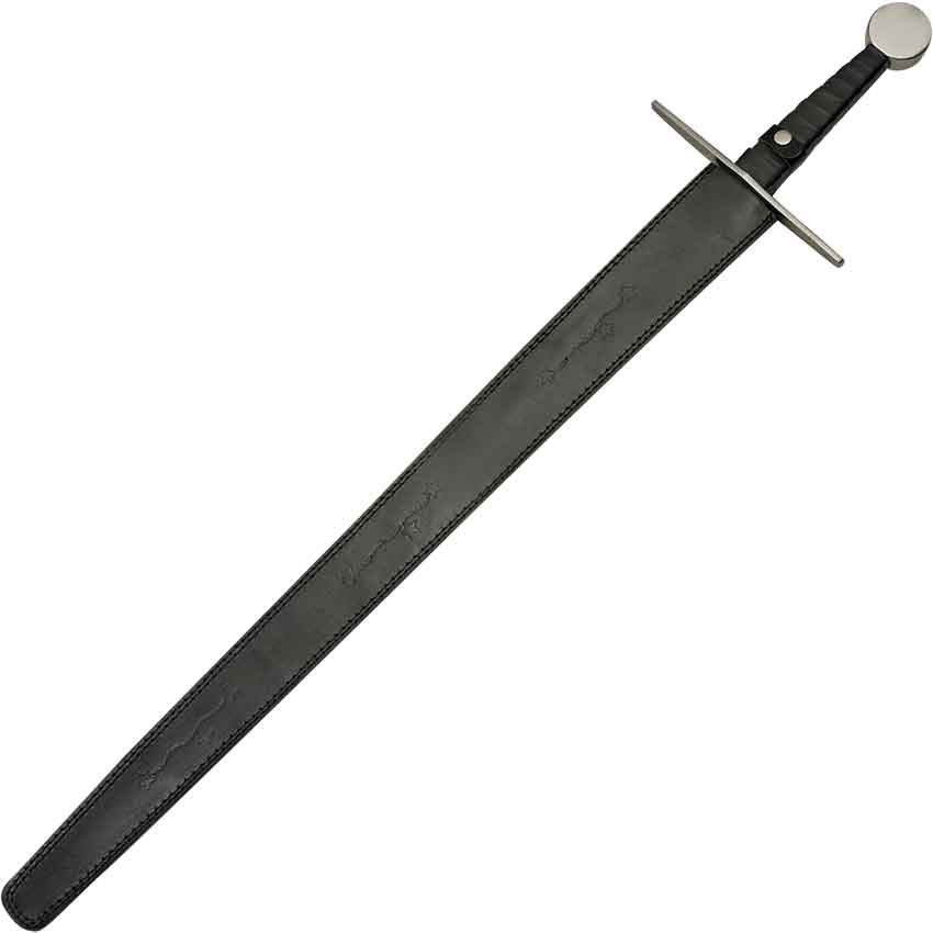 Straight Guard Medieval Sword with Sheath