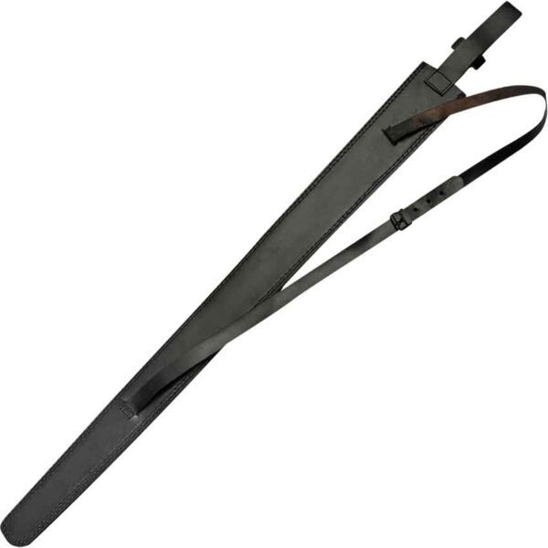 Curved Guard Medieval Sword with Sheath