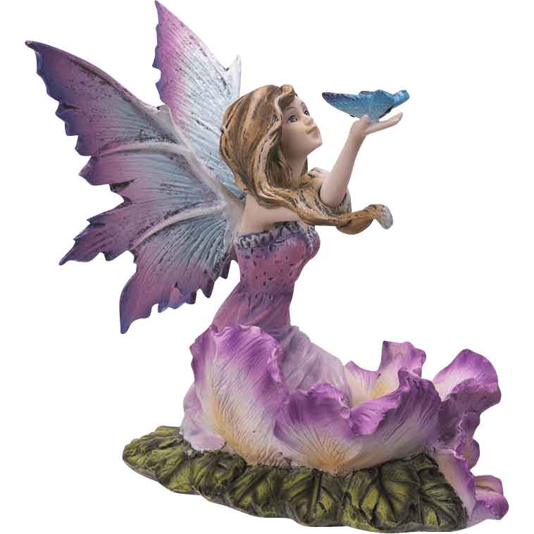 Blessing Fairy with Butterfly Statue