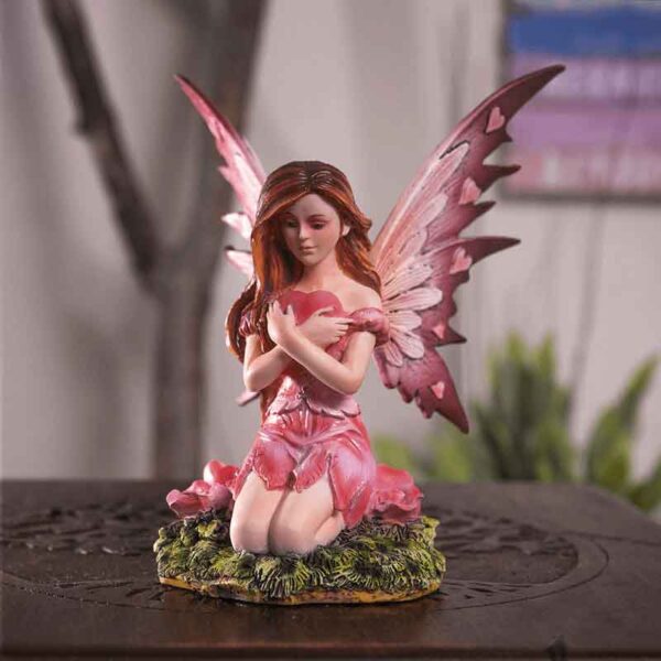 Loving Heart Fairy Statue