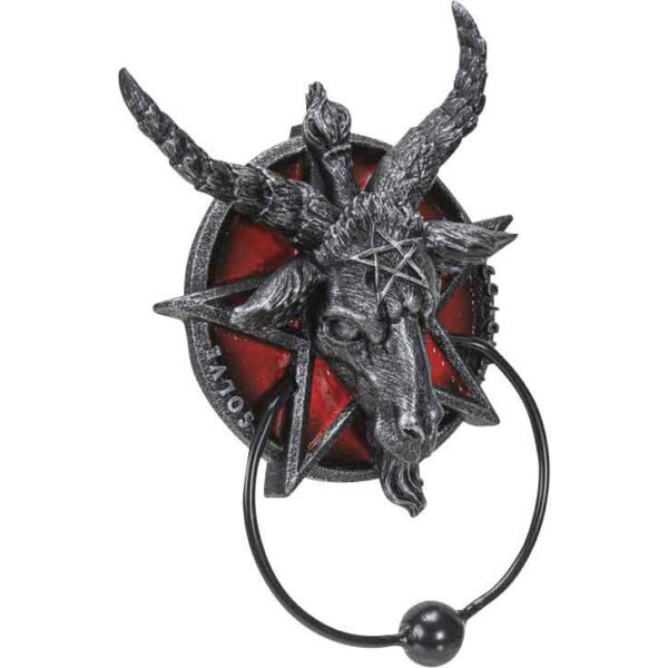 Baphomet Head Door Knocker