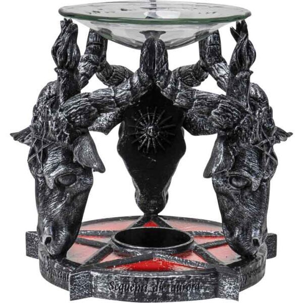 Baphomet Head Oil Burner