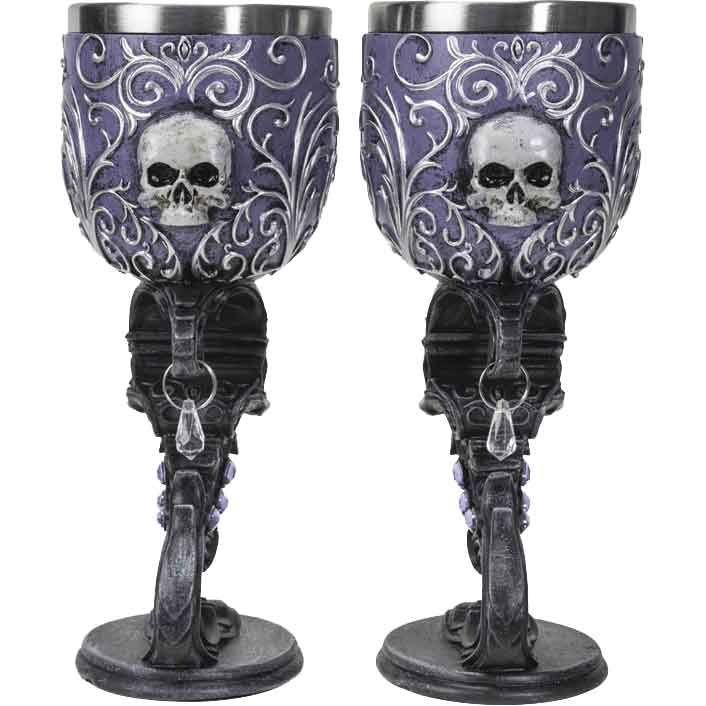 Deaths Desire Skull Goblet Set