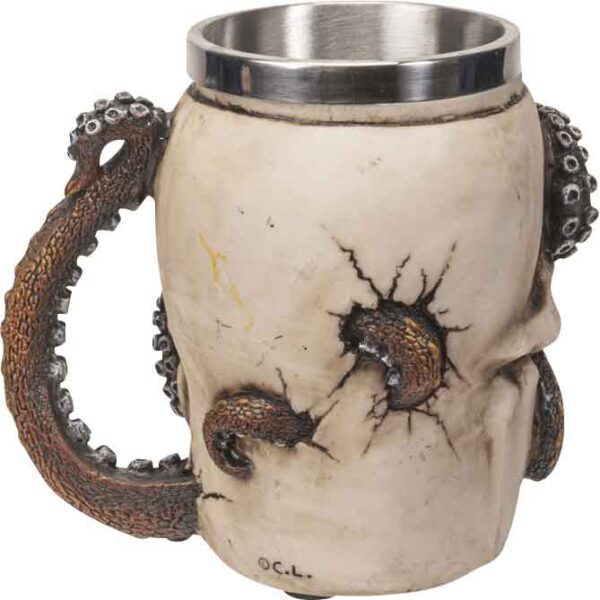 Kraken Skull Tankard