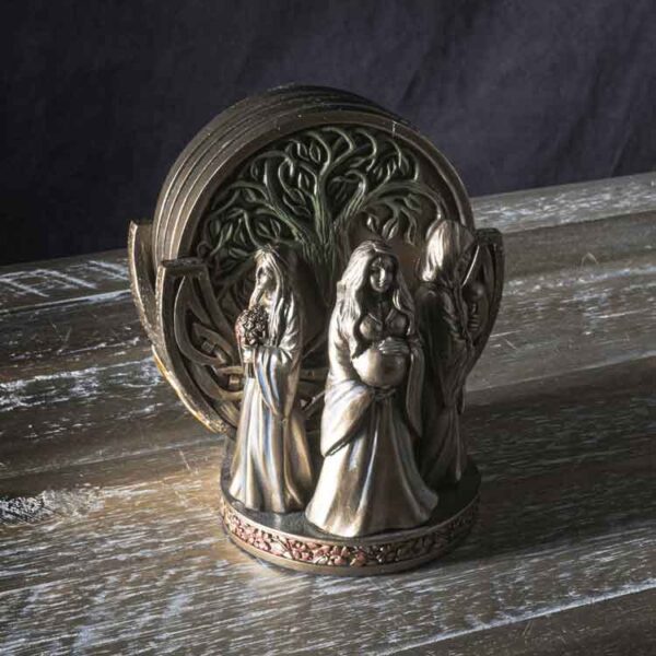 Mother Maiden Crone Coaster Set