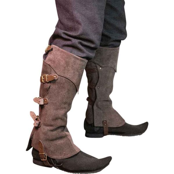 Steampunk Brown Spats