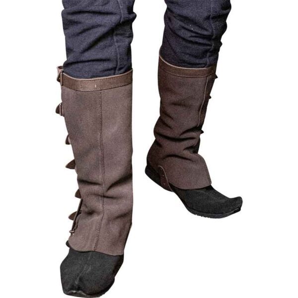 Steampunk Brown Spats