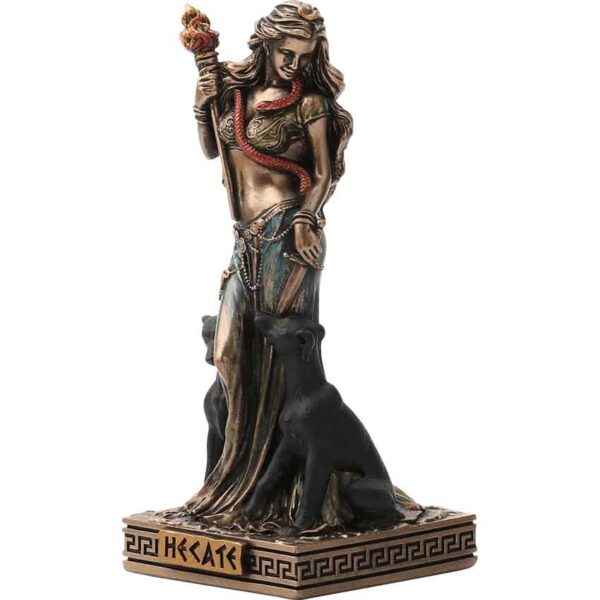 Bronze Hecate Greek Pantheon Statue