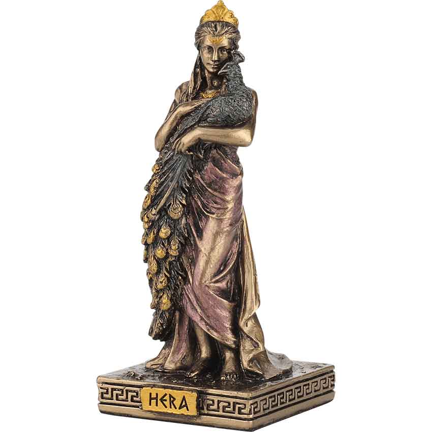 Bronze Hestia Greek Pantheon Statue