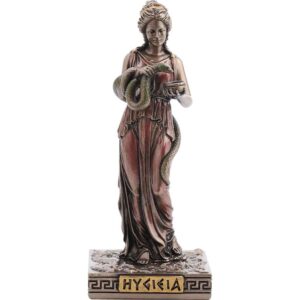 Bronze Hygieia Greek Pantheon Statue