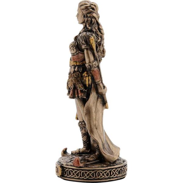 Bronze Skadi Norse Goddess Statue