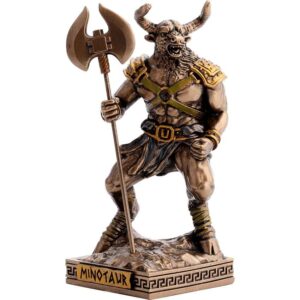 Bronze Minotaur Greek Pantheon Statue