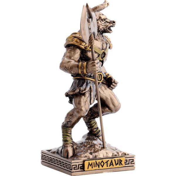 Bronze Minotaur Greek Pantheon Statue