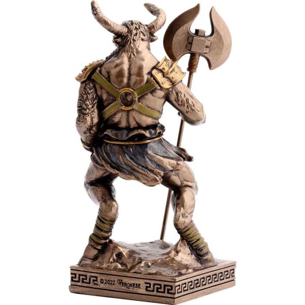 Bronze Minotaur Greek Pantheon Statue