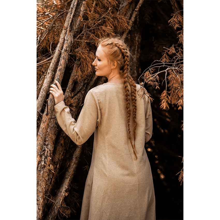 Medieval Viking Women Cotton Underdress