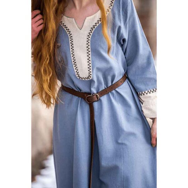 Freya Viking Dress - Blue