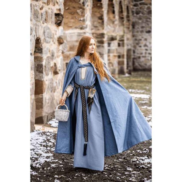 Freya Viking Dress - Blue