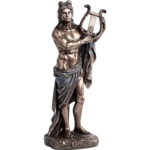 Bronze Apollo Greek God Statue