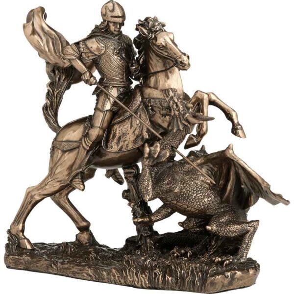 Saint George the Dragon Slayer Statue