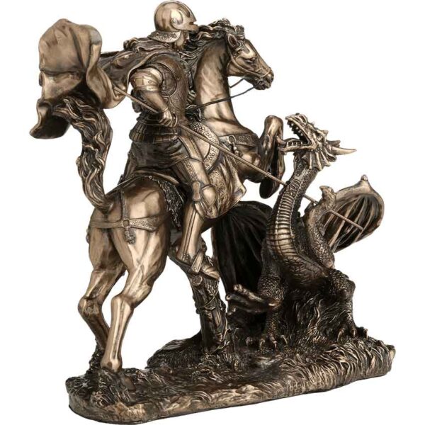 Saint George the Dragon Slayer Statue